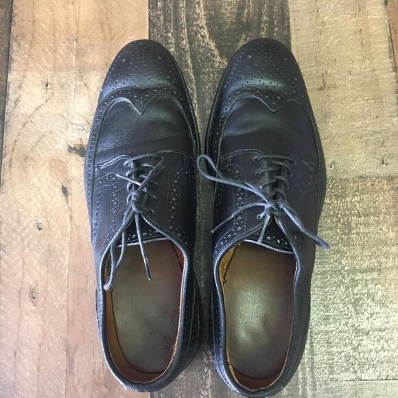 Allen Edmonds Madison Park Wingtip Oxford Dress Shoes Mens 9 D - Picture 7 of 10